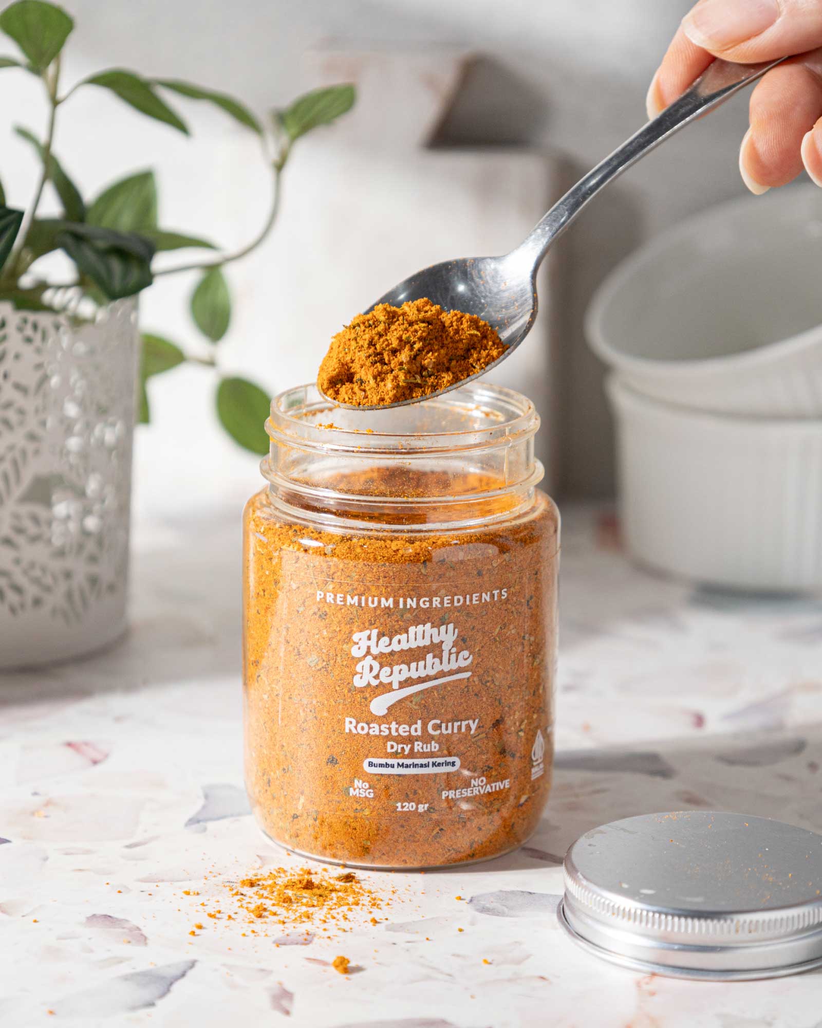Dry rub rasa kari aromatic