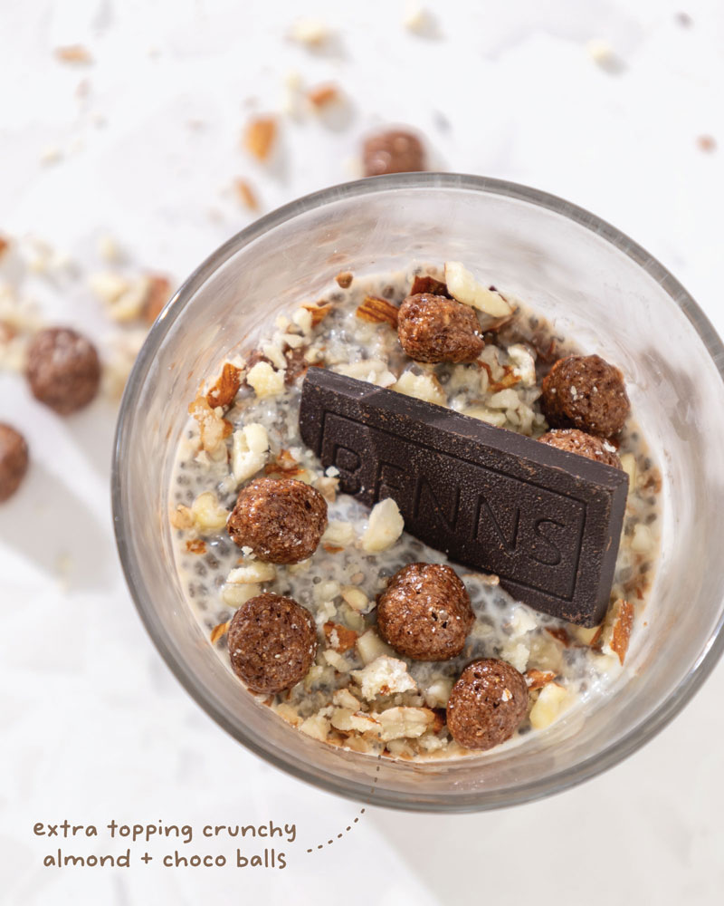 High Protein Chocolate Oatmeal 