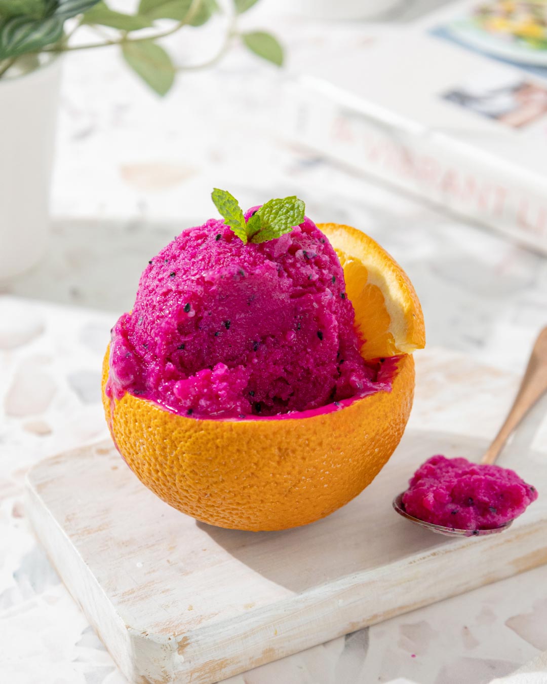 High Protein Pitaya Sorbet 