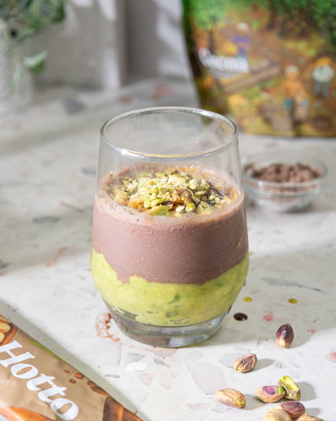 Alpukat Kocok versi Dubai Chocolate 