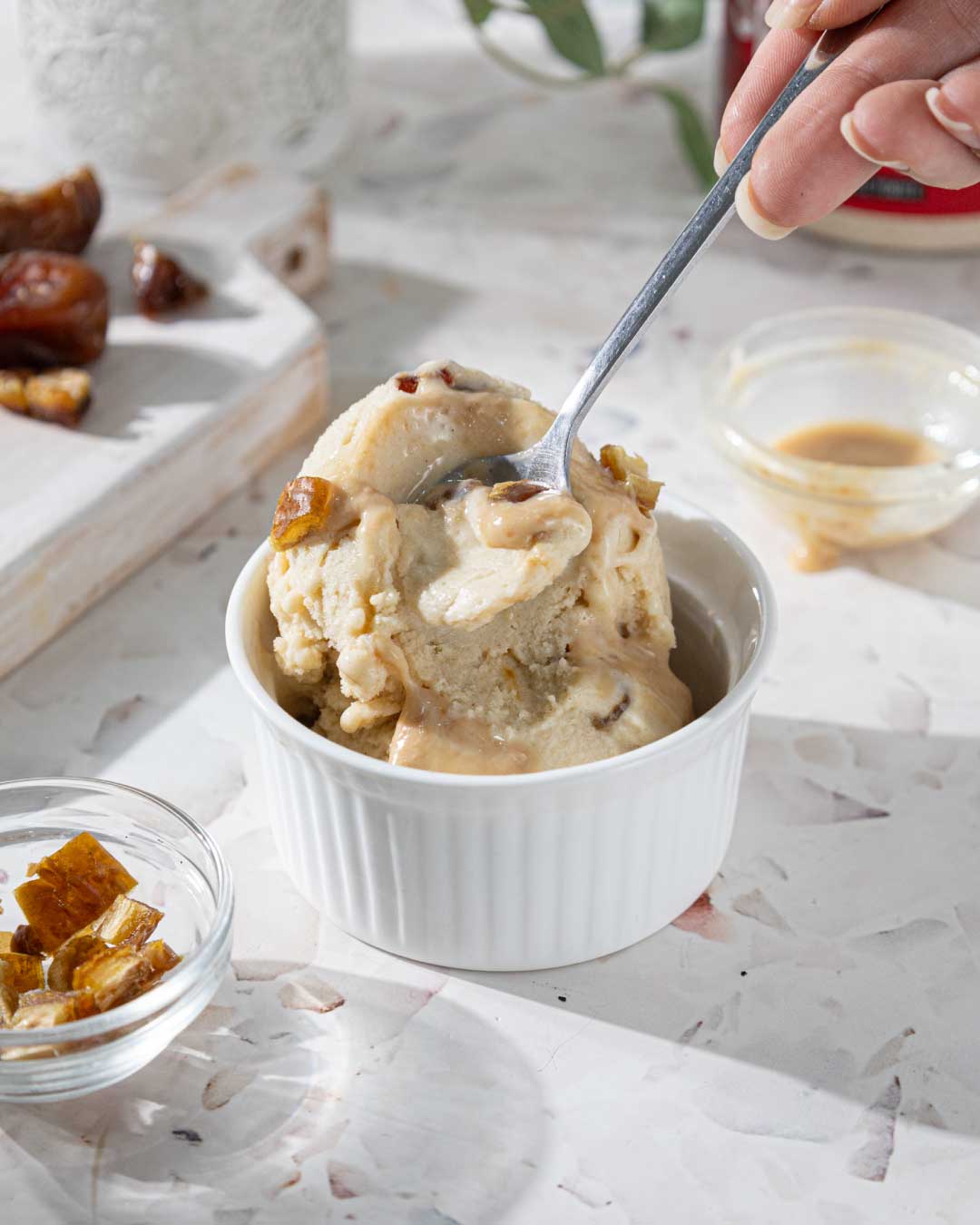 Kurma Ice Cream – 2 Bahan Aja