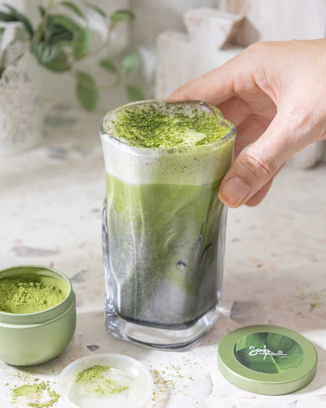 Kurogoma Matcha Latte 