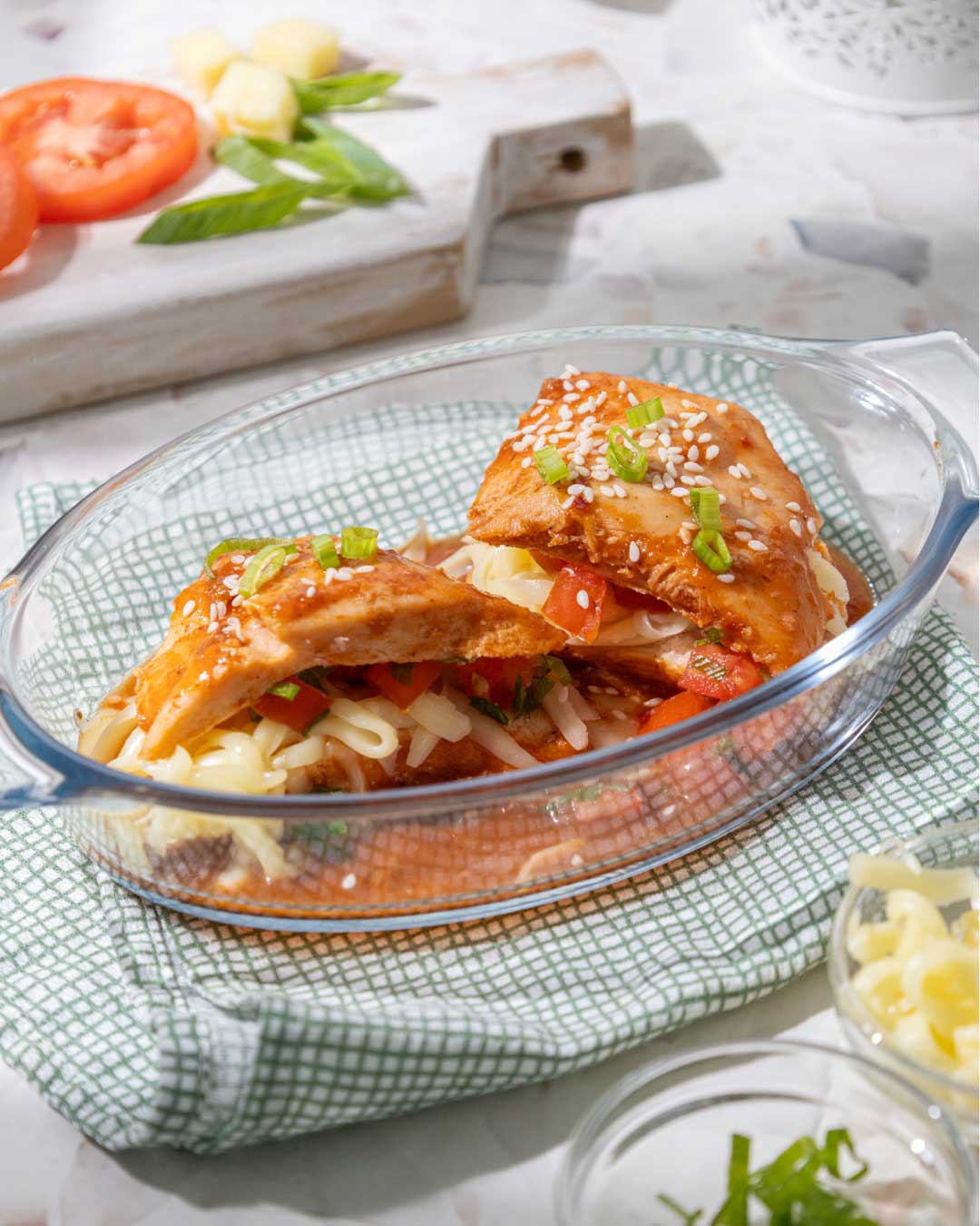 Low Calorie Mozarella Chicken 