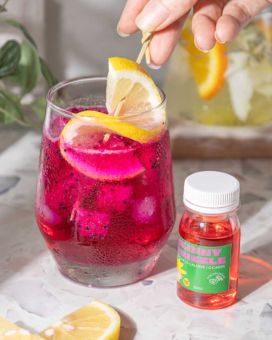 Sugar Free Mocktail - Pink Oasis (16 kalori) 